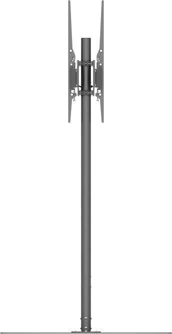 Produktbild Multibrackets Bodenständer B2B, 2x65"-90", Stahl/Aluminium (90", 150 kg)