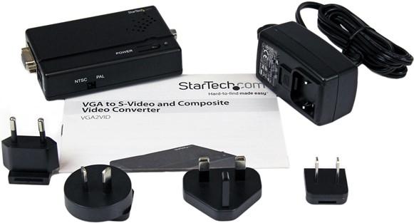 Actual product image StarTech VGA To Composite Or S-Video (Analog -> Analog)