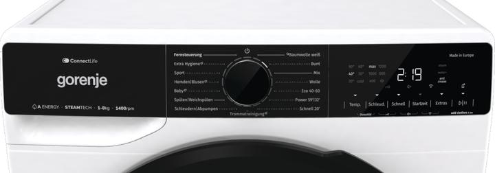 Produktbild Gorenje GORE Waschautomat (8 kg, Rechts, EU-Stecker)