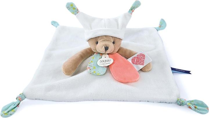 Doudou et Compagnie Cuddle Bear Day&Night, white 25cm