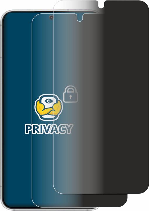 Image du produit BROTECT Film anti-regards Anti-Spy Privacy Film de protection contre la lumière bleue (2 pièce(s), Samsung Galaxy S22 5G)