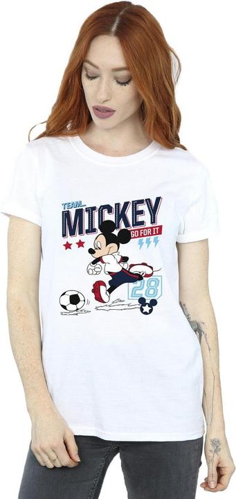 Image du produit Disney - T-shirt MICKEY MOUSE TEAM MICKEY FOOTBALL - Femme (L)