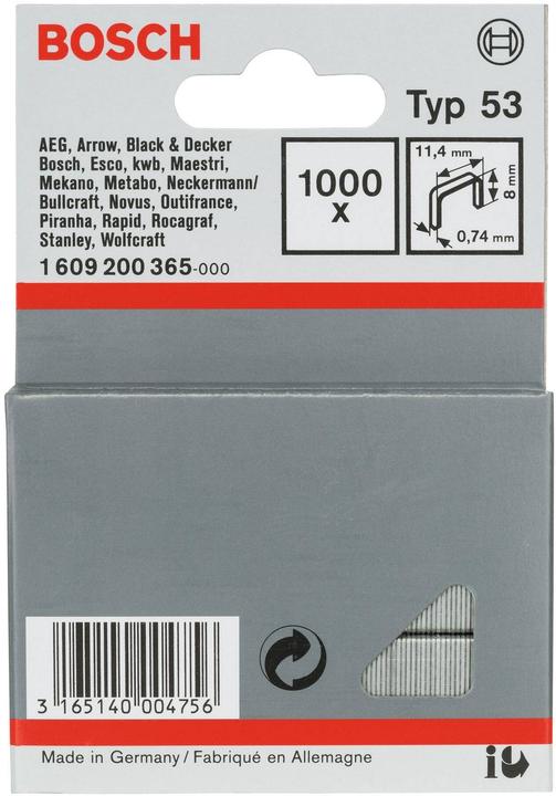Immagine prodotto Bosch Professional Zubehör Morsetto per filo sottile