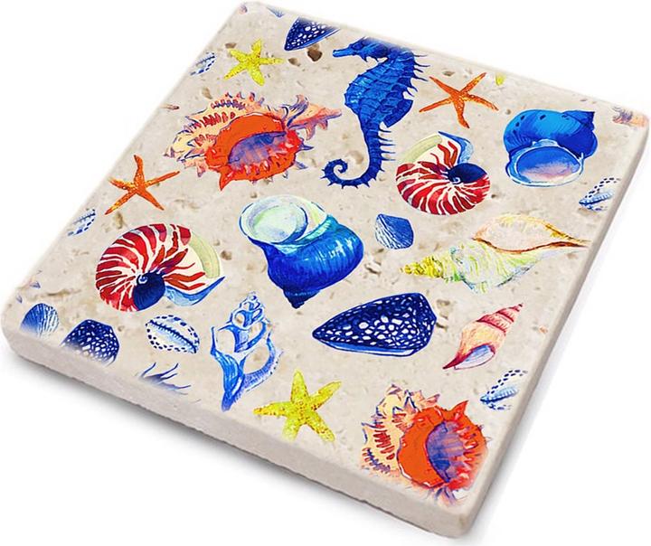 Actual product image Hermia Ty (4 x, Glass coaster)
