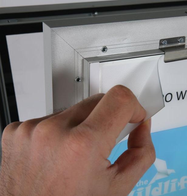 Produktbild Tschudi Büromaschinen Kundenstopper WindPro LED, Format A1 (A1)