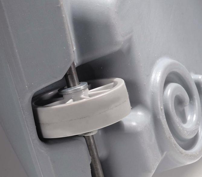 Actual product image Tschudi Büromaschinen Customer stopper WindPro 84.1 x 118.9 cm, A0, gray (A0)