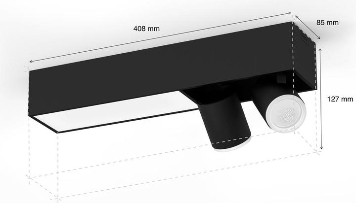 Image du produit Philips Hue Centris Base BT (1540 lm, GU10)