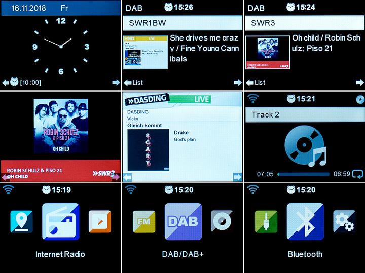 Actual product image Auvisio Micro stereo with web radio (CD player, Bluetooth)