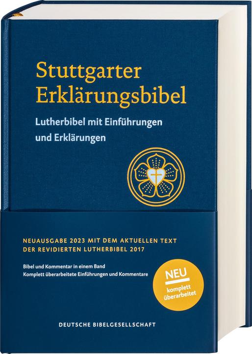 Actual product image Stuttgarter Erklärungsbibel 2023 (German, Christoph Rösel, Ulrich Heckel, Beate Ego Christoph Rsel, 2023)