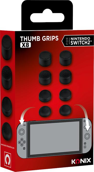Immagine prodotto Konix Impugnature per il pollice (Switch 2)