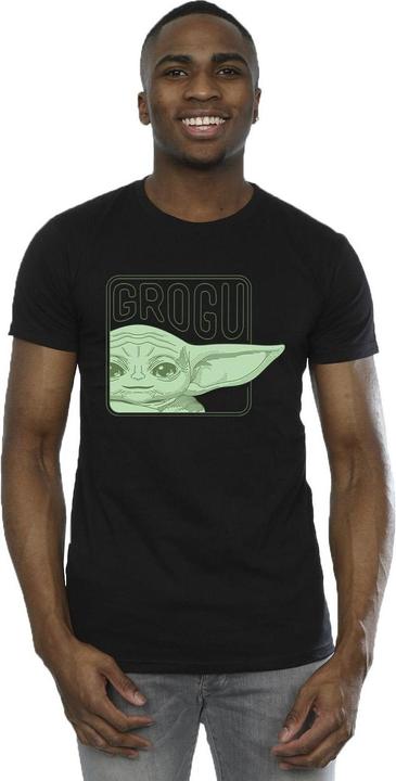 Immagine prodotto Star Wars The Mandalorian Grogu Box Maglietta Uomo (S)