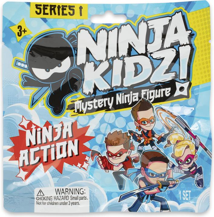 Immagine prodotto Ninja Kidz Ninja Action Mystery Figures S1 assortiti Cdu (4501)