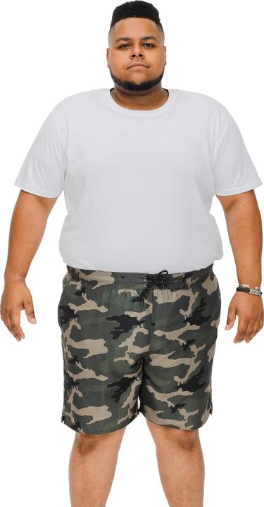 Actual product image DUKE Mens D555 Kody Camo All-Over Print Kingsize Swim Shorts (4XL)
