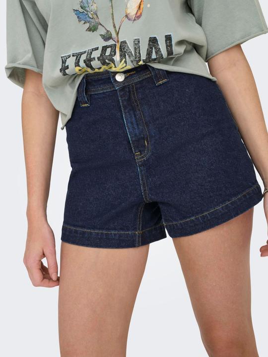 Produktbild Only ONLPARIS Hohe Taille Normal geschnitten Jeans-Shorts Jeans-Shorts (XL)