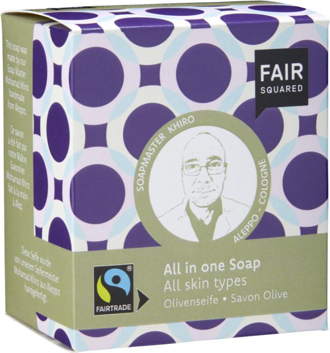 Image du produit Fair Squared All in One Soap Olive All Skin Types (Savon dur)