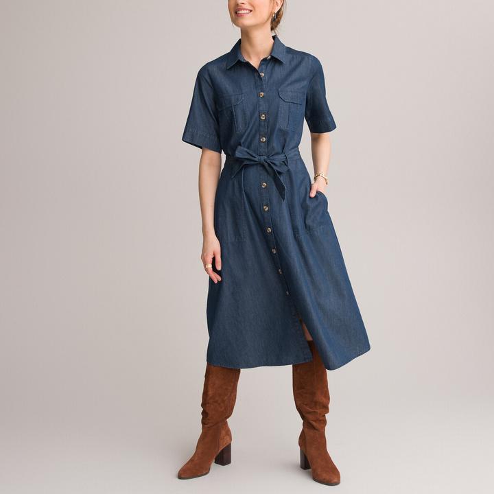 Immagine prodotto Anne Weyburn Abito midi svasato in denim (48)