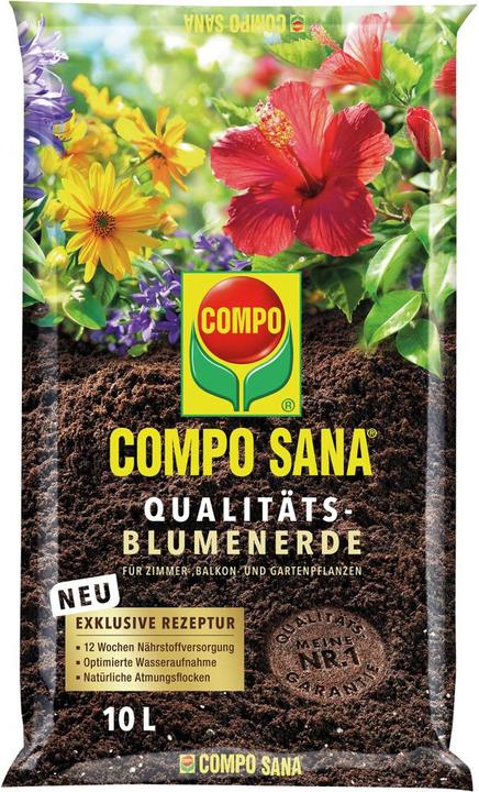 Compo Sana® Blumenerde 20 L (20 l)