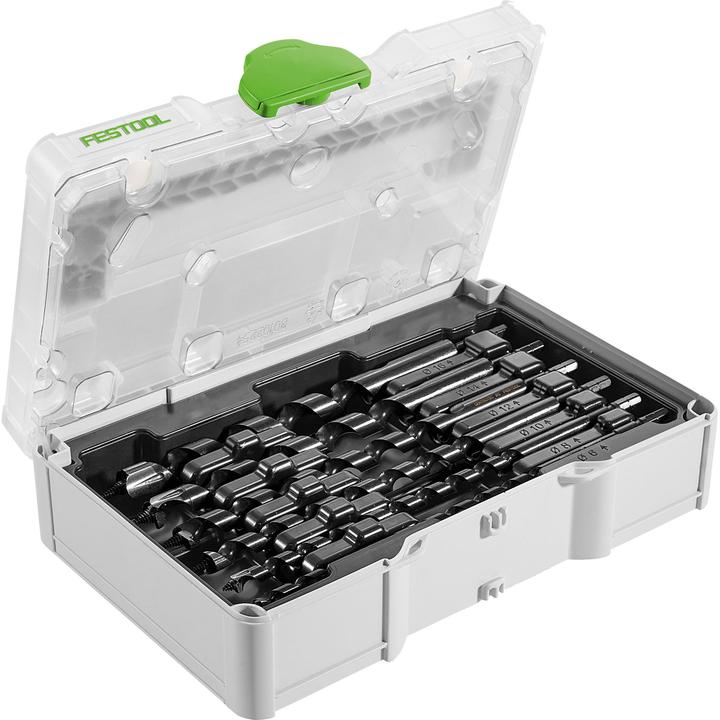 Festool Schlangenbohrer-Set SYS3 S 76-SB CE-SORT/6 (6, 8, 10, 12, 14, 16 Millimeter)