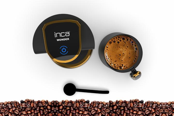 Actual product image Inca Wonder Series coffee machine Touch control switch
