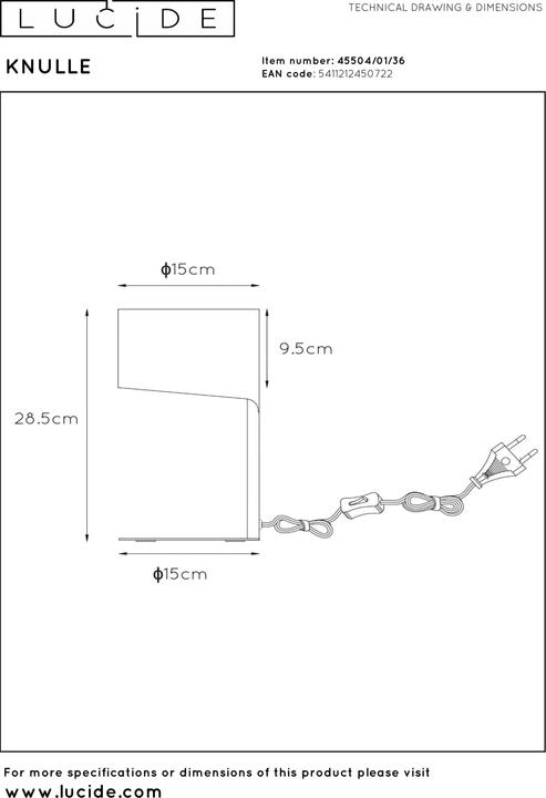 Actual product image Lucide Ke (E14)