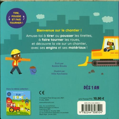 Image du produit Les engins de chantier (Français, Karabatzia Villie, Brooks Bobbie, 2023)