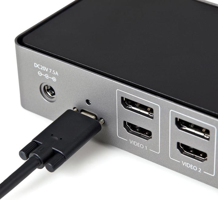 Actual product image StarTech DK31C3HDPDUE (USB-C, USB-A, 14 Ports)