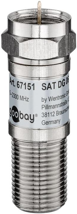 Produktbild Goobay SAT Dämpfungsglied 6 dB (Dämpfer)