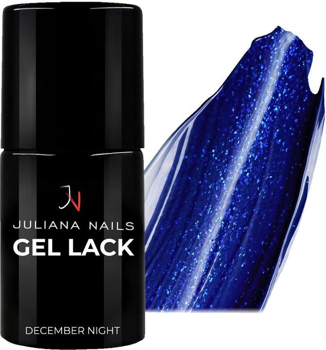 Juliana Nails Gel Lack December Night (December Night, Gel-Effekt Nagellack)