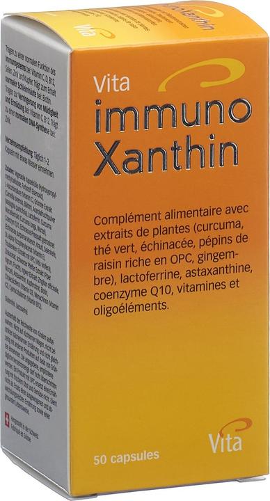Produktbild Vita Immunoxanthin Kapseln (50 Stk) (50 Stück, Kapseln, 185 g)
