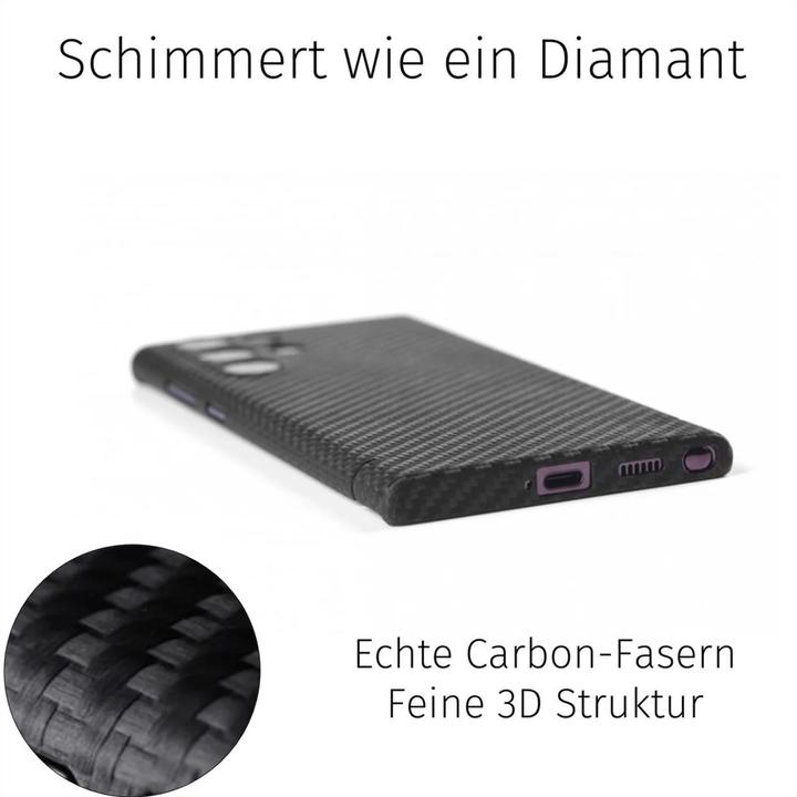Actual product image Filono Carbon Case Samsung Galaxy S25 MagSafe kompatibel (Samsung Galaxy S25)