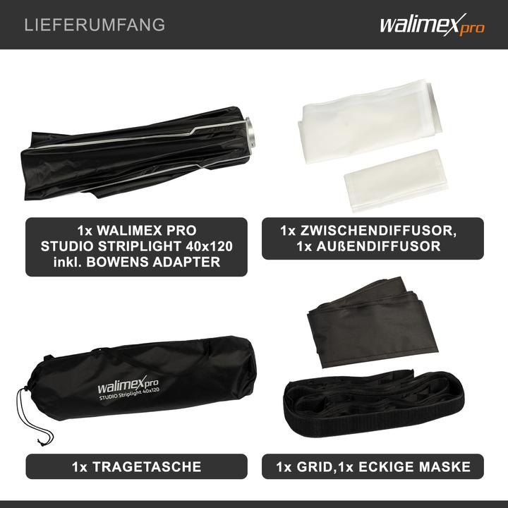 Produktbild Walimex pro Studio Striplight 40x120 (Softbox)