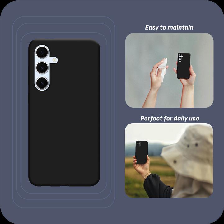 Actual product image Cazy Soft TPU protective cover (Samsung Galaxy S24 FE)