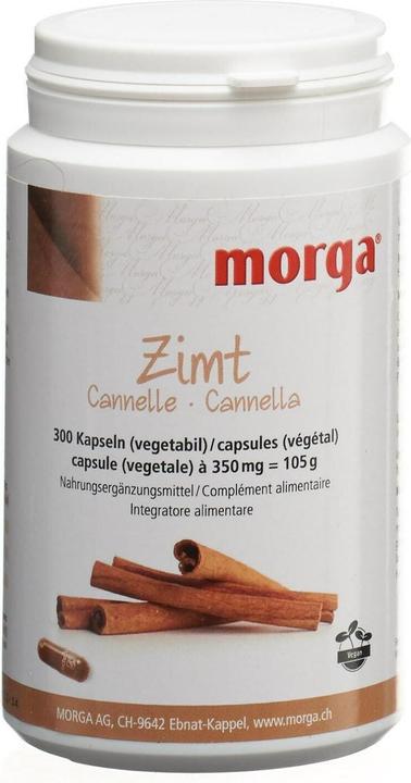 Morga Zimt Kapseln 350 mg (1 Stück, Kapseln, 150 g)