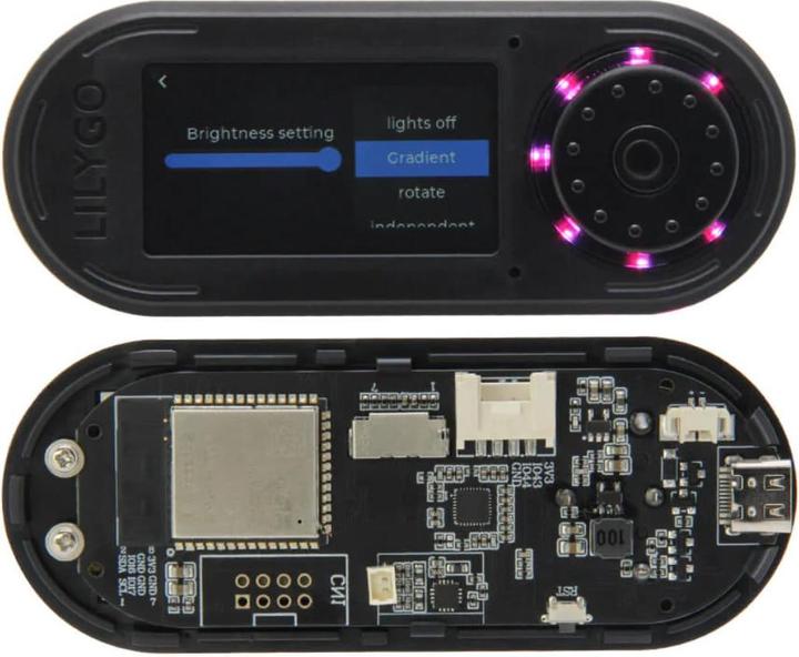 Image du produit Lilygo T-Embed Noir ESP32-S3 avec encodeur et affichage