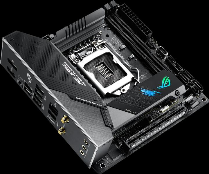 Immagine prodotto ASUS ROG Strix Z490-I Gaming (LGA 1200, Intel Z490, Mini-ITX)