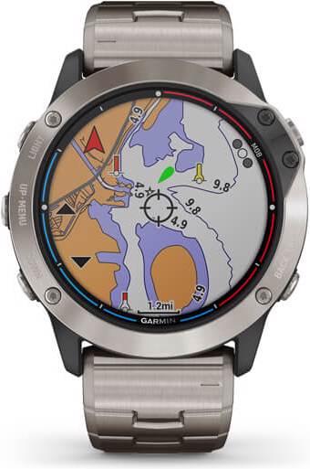 Image du produit Garmin Quatix 6x Solar Titanium (51 mm)