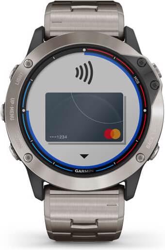 Image du produit Garmin Quatix 6x Solar Titanium (51 mm)