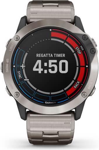 Image du produit Garmin Quatix 6x Solar Titanium (51 mm)