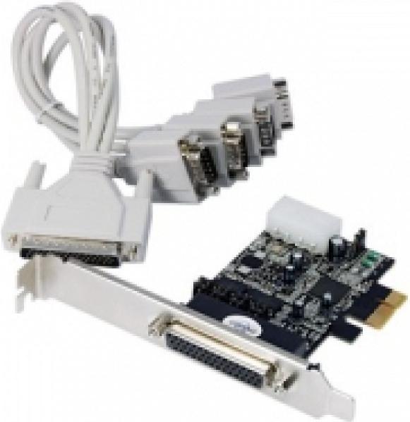 Longshine LCS-6324P - PCIe - Seriell - PCIe 1.1 - Oxford OX954 - 230,4 Kbit/s - 128 B