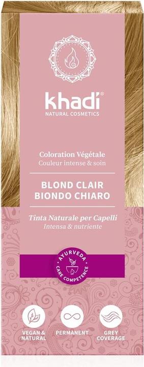 Actual product image Khadi Plant Hair Color (Blond)