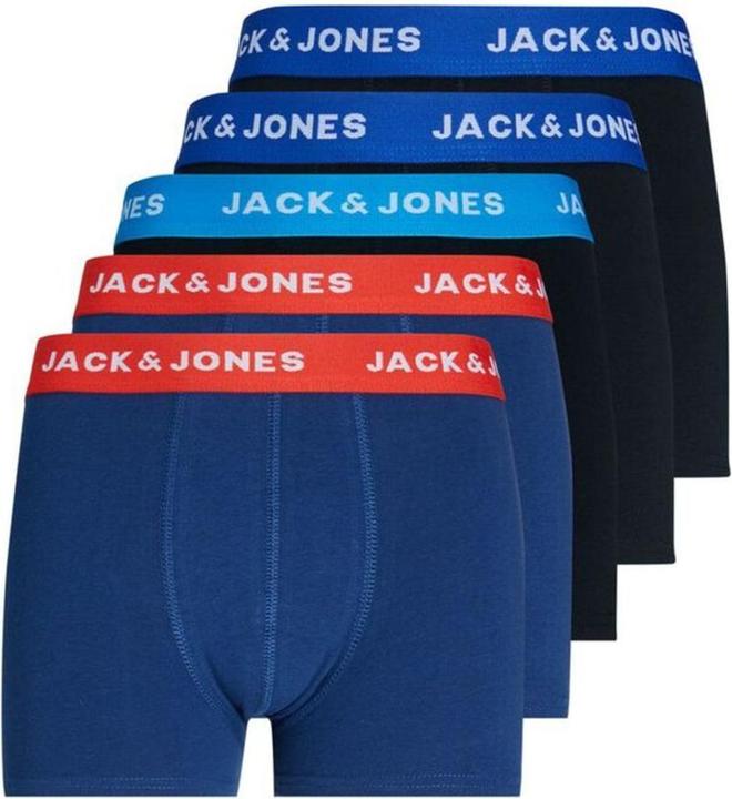 Jack & Jones Jungs 5er-Pack Boxershorts (128, 5er Pack)