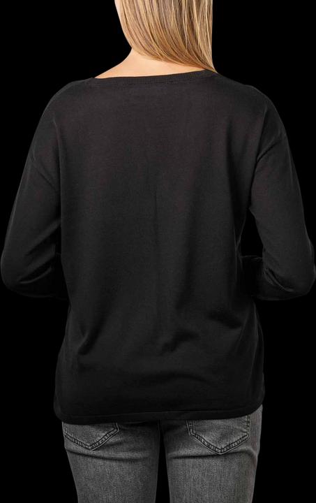 Actual product image Armedangels Laarni Pullover Long Sleeve Black (XS)