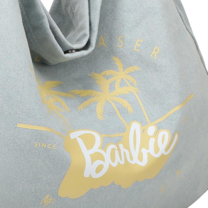 Produktbild Fritzi aus Preußen Easy Limited Barbie Malibu Denim Schultertasche 48 cm
