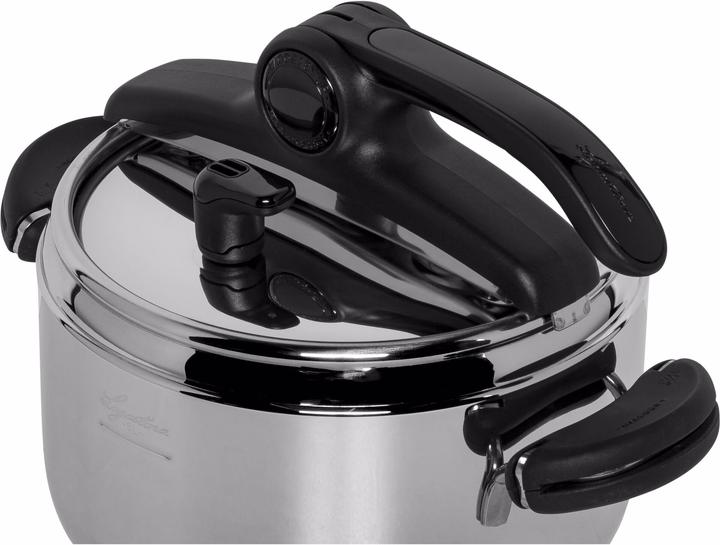Productafbeelding Lagostina Mia snelkookpan, 22 cm, 5 L (22 cm, Snelkookpan, Roestvrij staal)