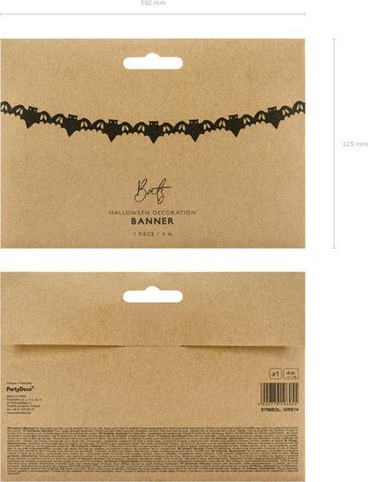 Produktbild Partydeco Fledermaus