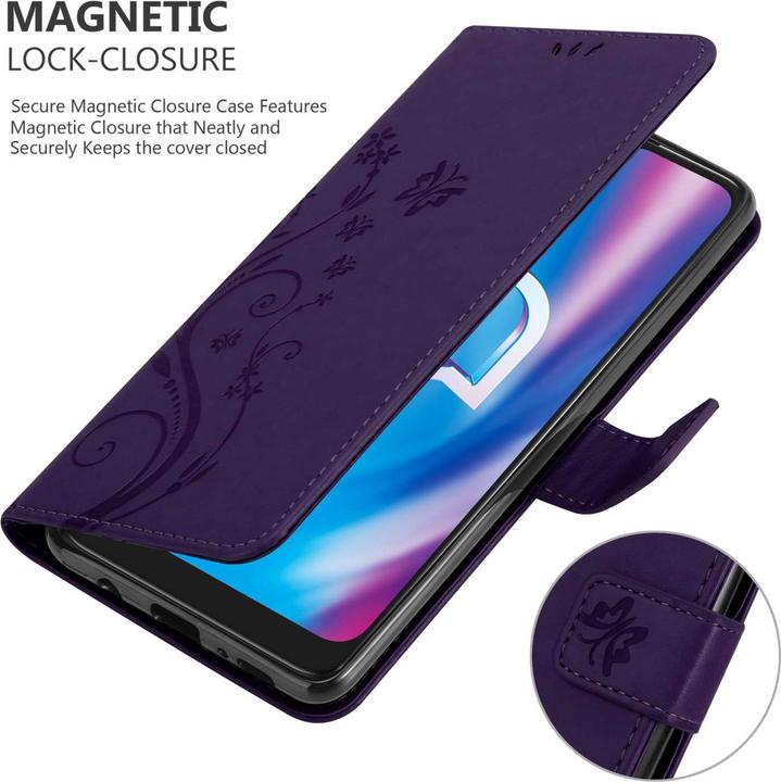 Immagine prodotto Cadorabo Custodia per Alcatel 1S 2020 Flower Book (1S (2020))