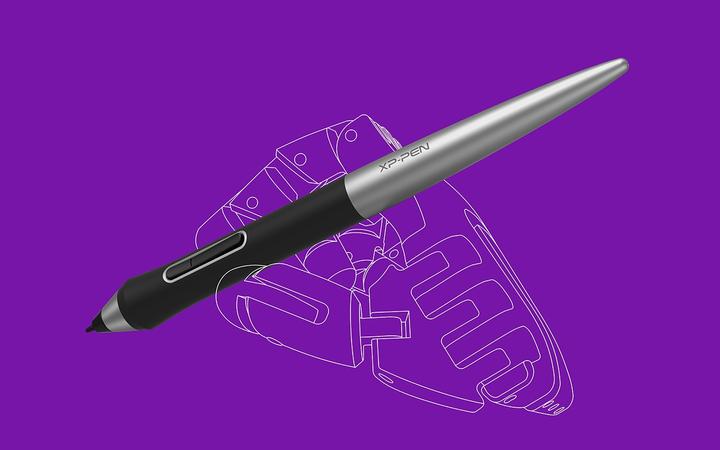 Actual product image XP-Pen Stylus PA1 for Deco Pro M Black