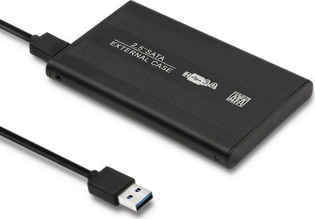 Produktbild Qoltec External Hard Drive Case HDD/SSD 2.5" SATA3 USB 3.0 Juodas (2.5")