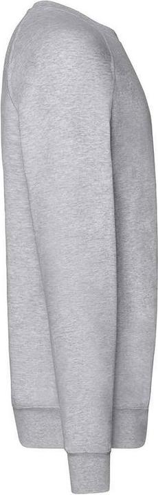 Actual product image Fruit of the Loom Unisex Adult Lightweight Raglan Sweatshirt (S)