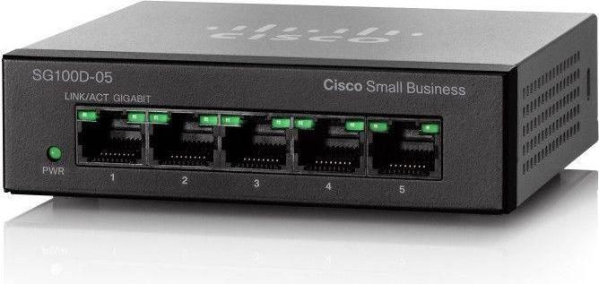Produktbild Cisco SG110D-05 5-PORT GBIT DESKTOP (5 Ports)